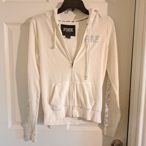 Pink victorias secret rare velour jacket